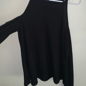 Halter long sleeve top